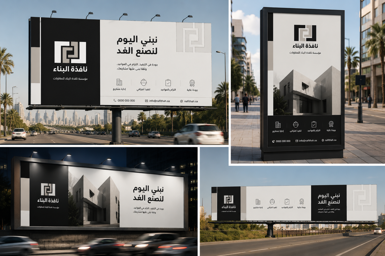 لوحة إعلانية عريضة